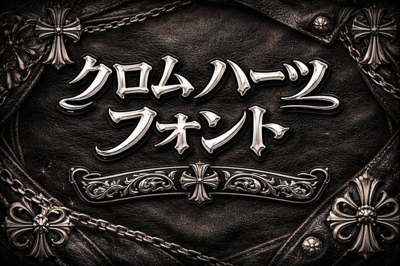 クロム ハーツ フォント