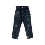 クロムハーツ F&F フェード ダブルニー キャンバス カーペンターパンツ