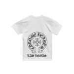 クロムハーツ ラスベガス限定 ホースシュー ロゴ 半袖 Tシャツ