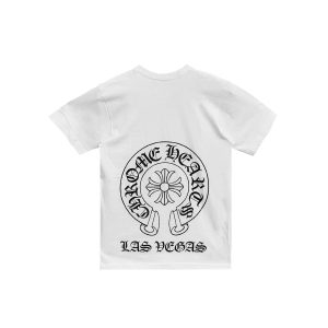 クロムハーツ ラスベガス限定 ホースシュー ロゴ 半袖 Tシャツ