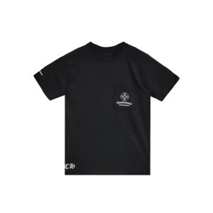 クロムハーツ ロサンゼルス限定 スクロールラベル クロス 半袖 Tシャツ