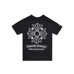 クロムハーツ ロサンゼルス限定 スクロールラベル クロス 半袖 Tシャツ
