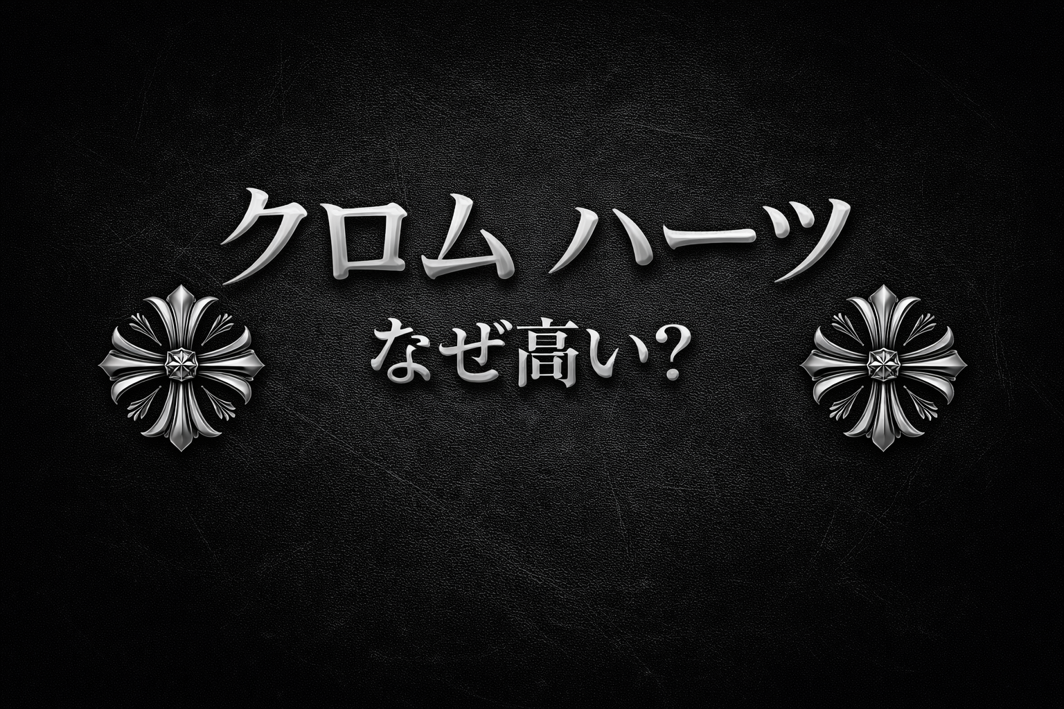 クロム ハーツ なぜ 高い