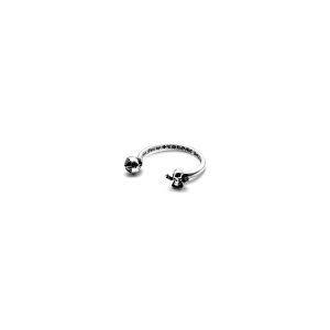 Chrome Hearts シルバー フォティ バブルガム クロス リング