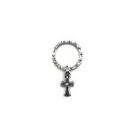 Chrome Hearts シルバー ベイビーファット ドロップ リング