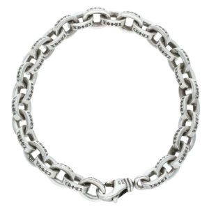 クロムハーツ ペーパーチェーンブレスレット8インチ