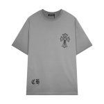 グレーのクロムハーツ クロスシャツ