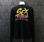 CHROME HEARTS カシミア SEX RECORDS ニット ブラック×ピンク