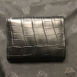 クロムハーツ 3フォールドウォレット クロコ アリゲーター 財布 ウォレット