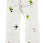 クロムハーツ × Levi's リーバイス セメタリークロスパッチ デニムパンツ サイズ38 ハラコ 18パッチ