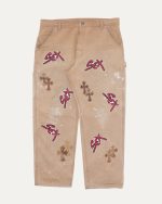 CHROME HEARTS マッティボーイ カーペンター クロスパッチ パンツ