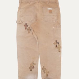 CHROME HEARTS マッティボーイ カーペンター クロスパッチ パンツ