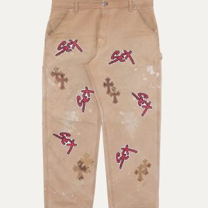 CHROME HEARTS マッティボーイ カーペンター クロスパッチ パンツ