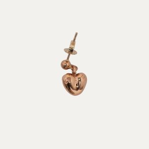 Chrome Hearts 22Kゴールド ハートダングリングイヤリング