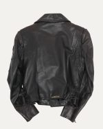 クロムハーツ フルール レザー ダブル ライダース ジャケット