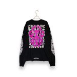 CH アイチャート ピンクダガー ロングスリーブTシャツ .