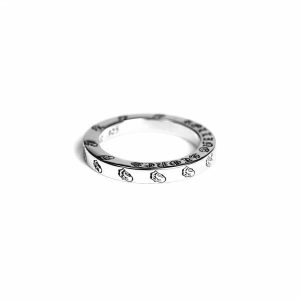 Chrome Hearts ローリング・ストーンズ リップ＆タン スペーサーリング