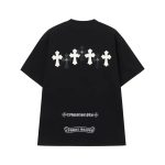クロムハーツ クロスパッチ Tシャツ ブラック＆ホワイト
