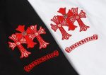 クロムハーツ ホースシュー ロゴ Tシャツ ホワイト＆ブラック
