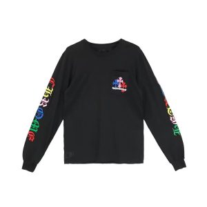 クロムハーツ マルチカラークロス ロングスリーブTシャツ