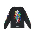 クロムハーツ マルチカラークロス ロングスリーブTシャツ