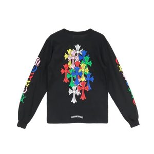 クロムハーツ マルチカラークロス ロングスリーブTシャツ
