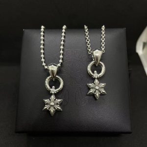 クロムハーツ 6ポイントスター チャーム ペンダント ネックレス